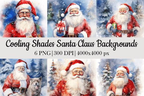 Christmas Santa Claus Backgrounds: Your Festive Design Toolkit