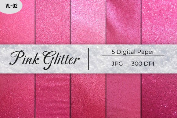 Elevate Your Designs with Pink Glitter Paper Backgrounds