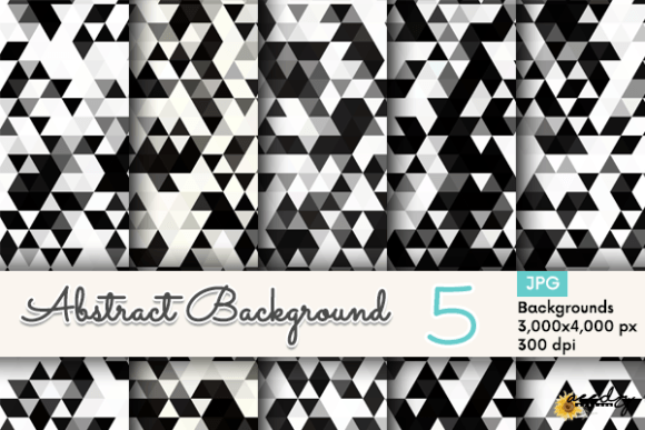 Elevate Your Projects with Triangle Abstract Backgrounds