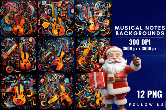 Elevate Your Visuals with Musical Notes Backgrounds