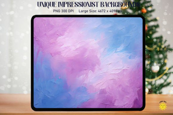 Infuse Artistry: Working with Unique Impressionist Backgrounds