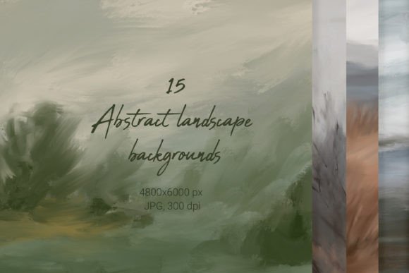 Unlocking Creative Depth with Abstract Landscape Backgrounds