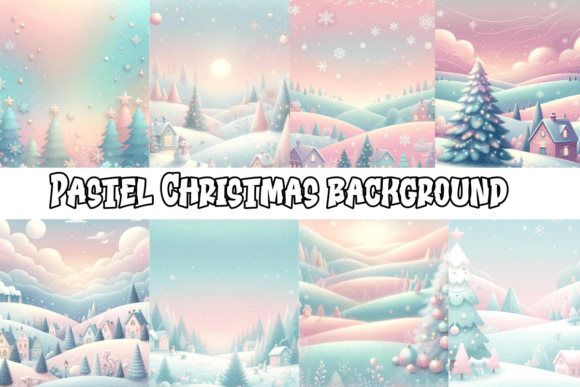 Why Pastel Christmas Backgrounds Are a Designer’s Secret Weapon